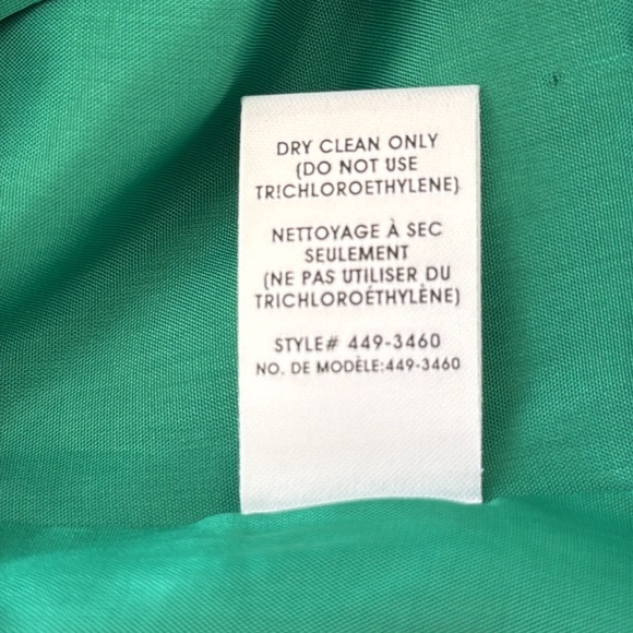 Green Nanette Lepore Pleated Mini Skirt - Size 6 - Picture 8 of 8